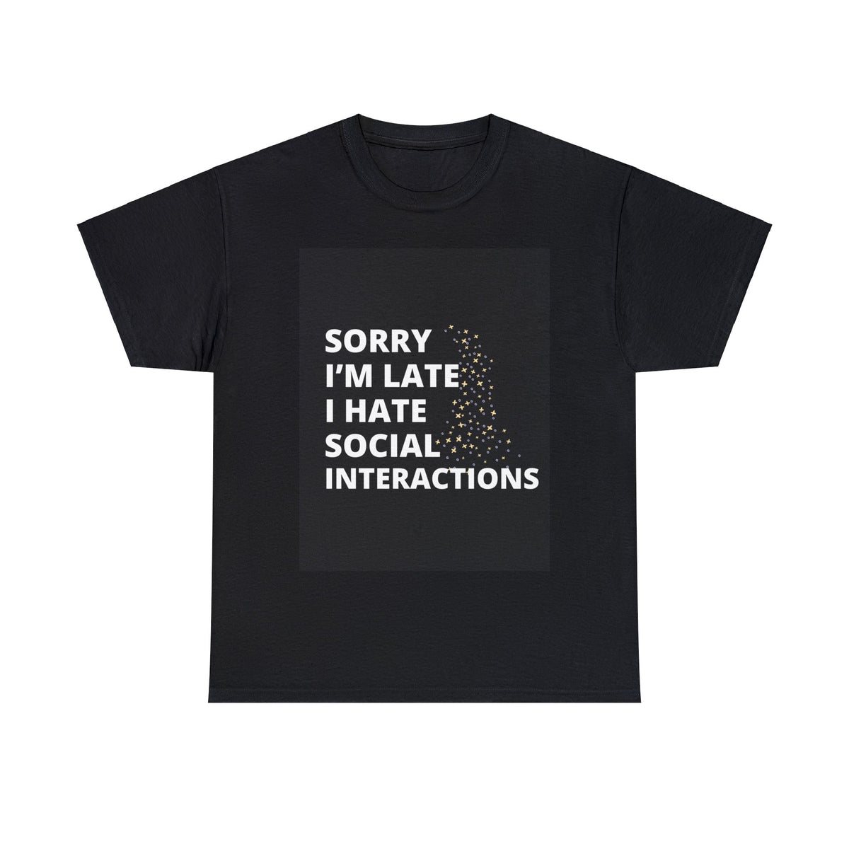 Sorry I'm Late - Unisex Heavy Cotton Tee