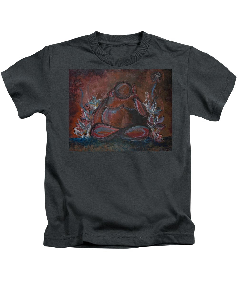 Round Buddha - Zen Collection - Kids T-Shirt