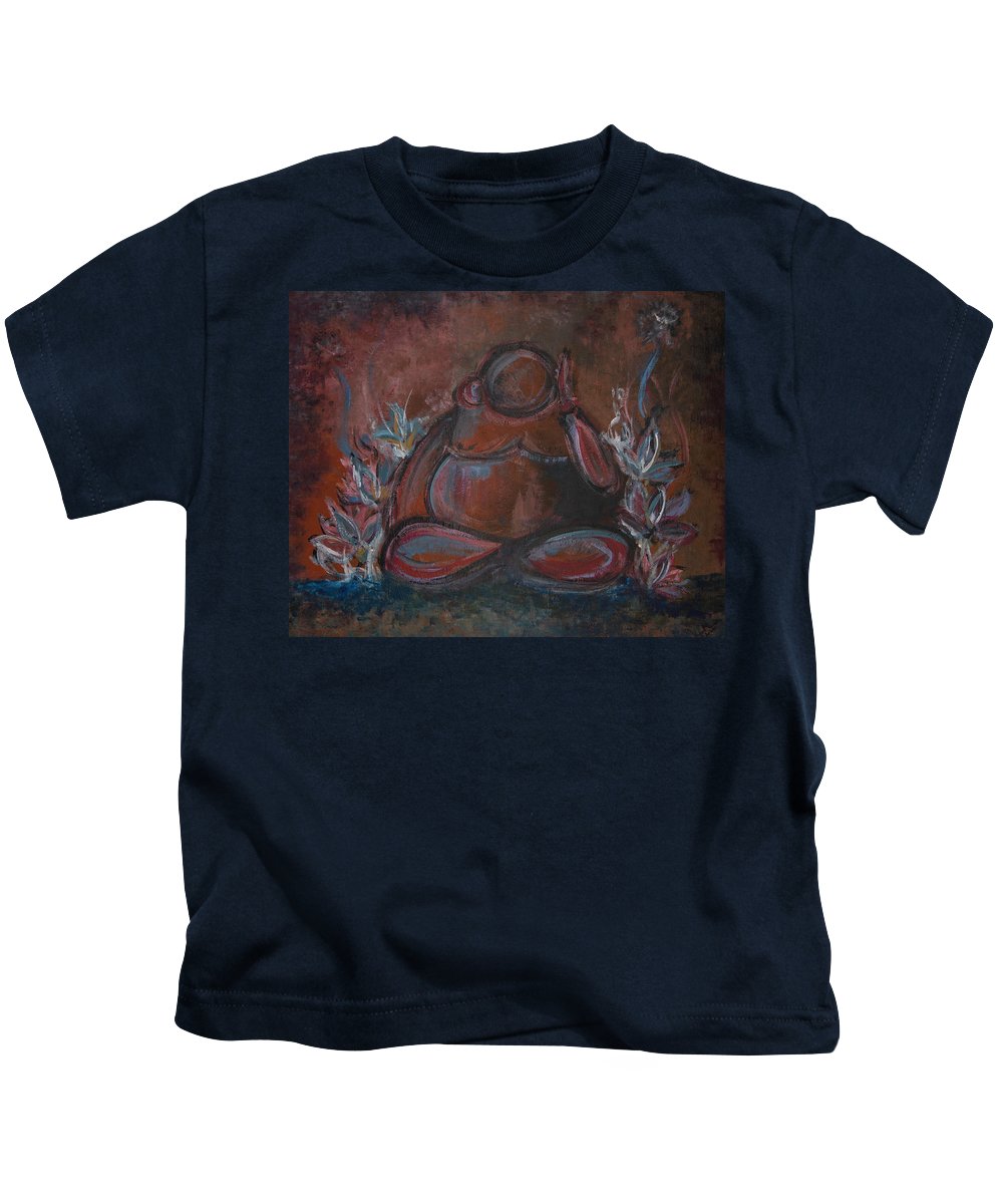 Round Buddha - Zen Collection - Kids T-Shirt