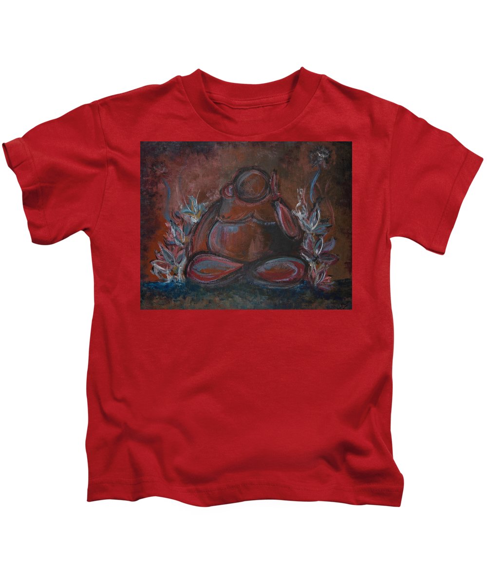 Round Buddha - Zen Collection - Kids T-Shirt