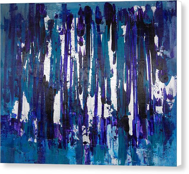 Number 3 - Abstract Collection  - Canvas Print