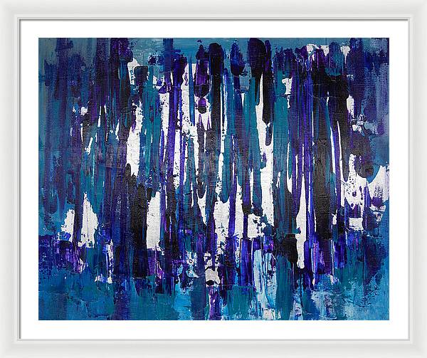 Number 3 - Abstract Collection  - Framed Print