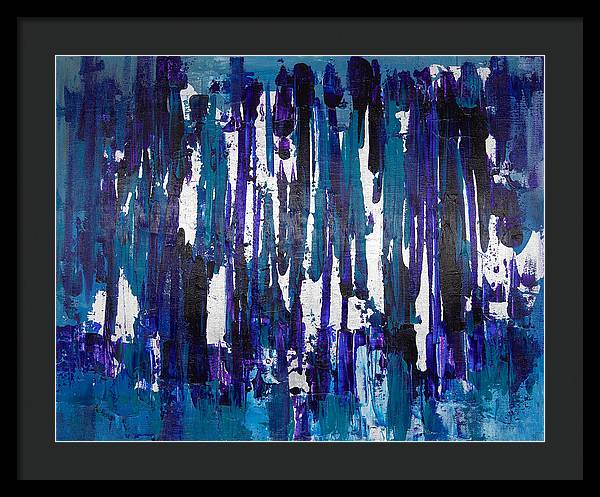 Number 3 - Abstract Collection  - Framed Print