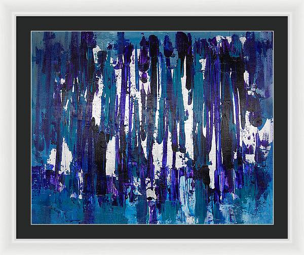 Number 3 - Abstract Collection  - Framed Print