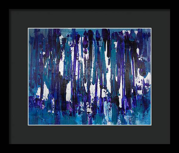 Number 3 - Abstract Collection  - Framed Print