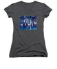 Number 3 - Abstract Collection  - Women's V-Neck