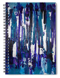 Number 3 - Abstract Collection  - Spiral Notebook