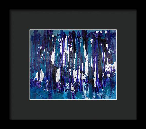 Number 3 - Abstract Collection  - Framed Print