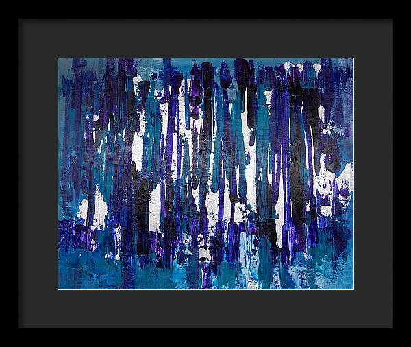 Number 3 - Abstract Collection  - Framed Print