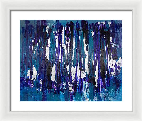 Number 3 - Abstract Collection  - Framed Print