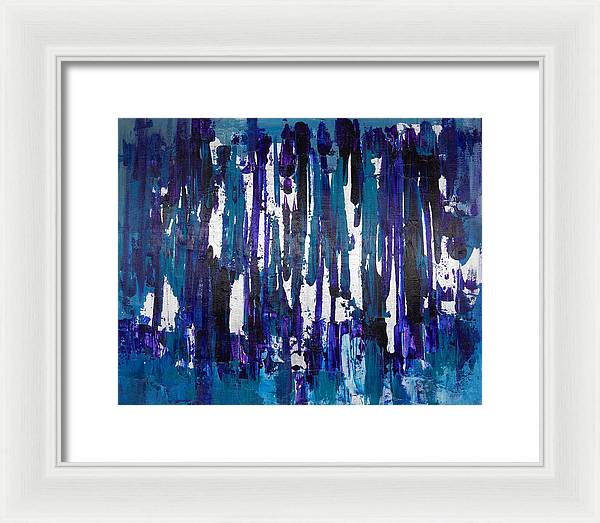 Number 3 - Abstract Collection  - Framed Print