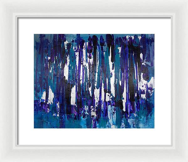 Number 3 - Abstract Collection  - Framed Print