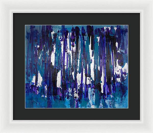 Number 3 - Abstract Collection  - Framed Print