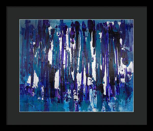 Number 3 - Abstract Collection  - Framed Print