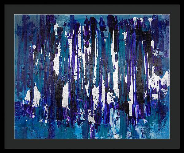 Number 3 - Abstract Collection  - Framed Print