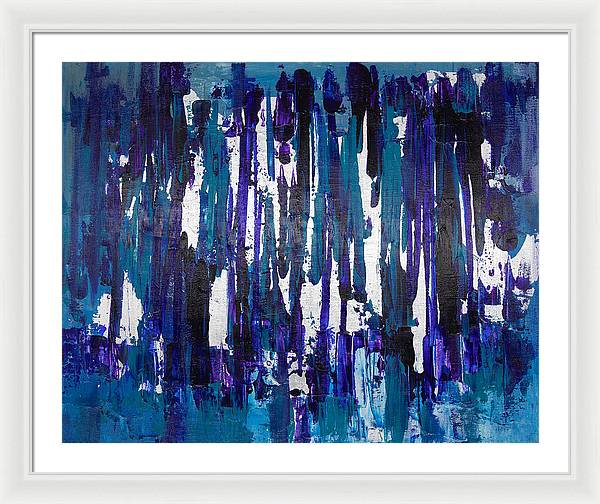 Number 3 - Abstract Collection  - Framed Print