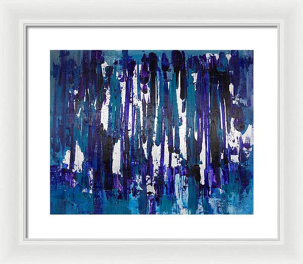 Number 3 - Abstract Collection  - Framed Print