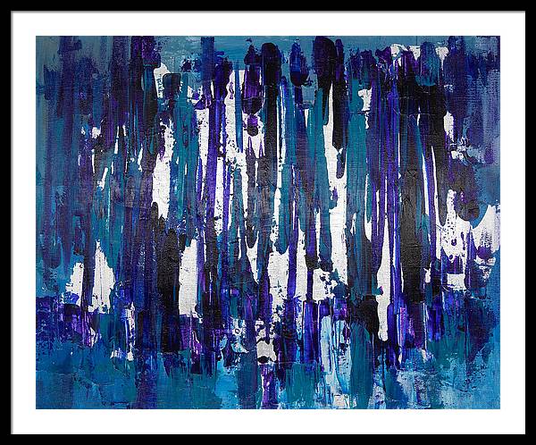 Number 3 - Abstract Collection  - Framed Print