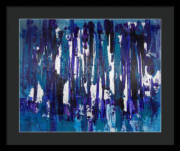 Number 3 - Abstract Collection  - Framed Print