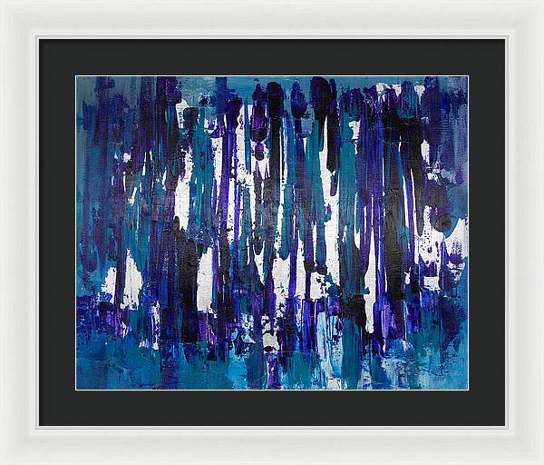 Number 3 - Abstract Collection  - Framed Print