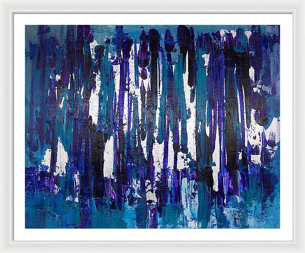 Number 3 - Abstract Collection  - Framed Print