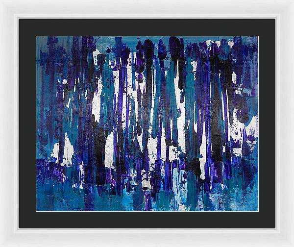 Number 3 - Abstract Collection  - Framed Print