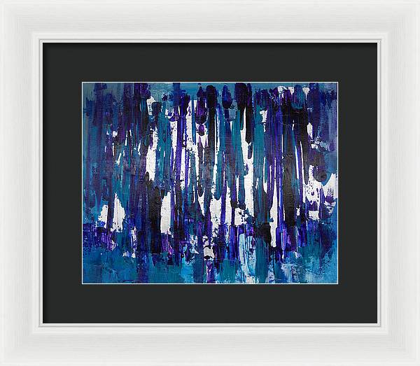 Number 3 - Abstract Collection  - Framed Print