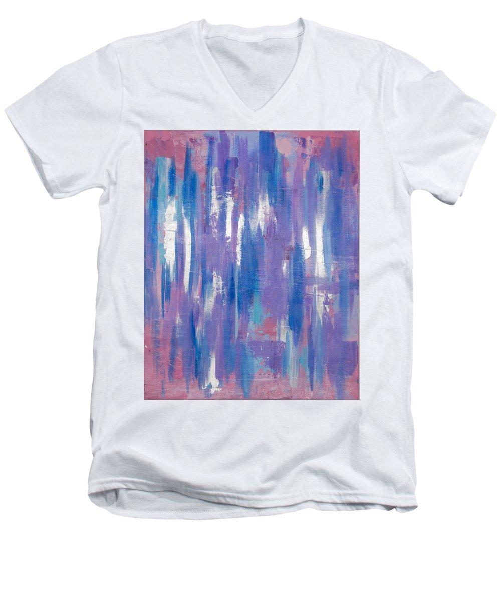 Number 2 - Abstract Collection - Men's V-Neck T-Shirt