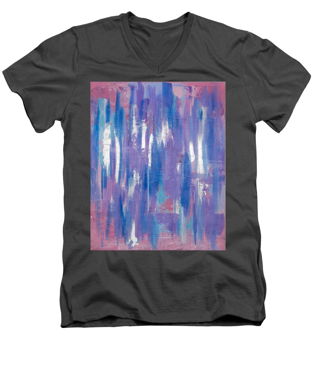 Number 2 - Abstract Collection - Men's V-Neck T-Shirt