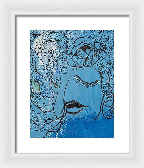 Aloha - Flower Head Collection  - Framed Print