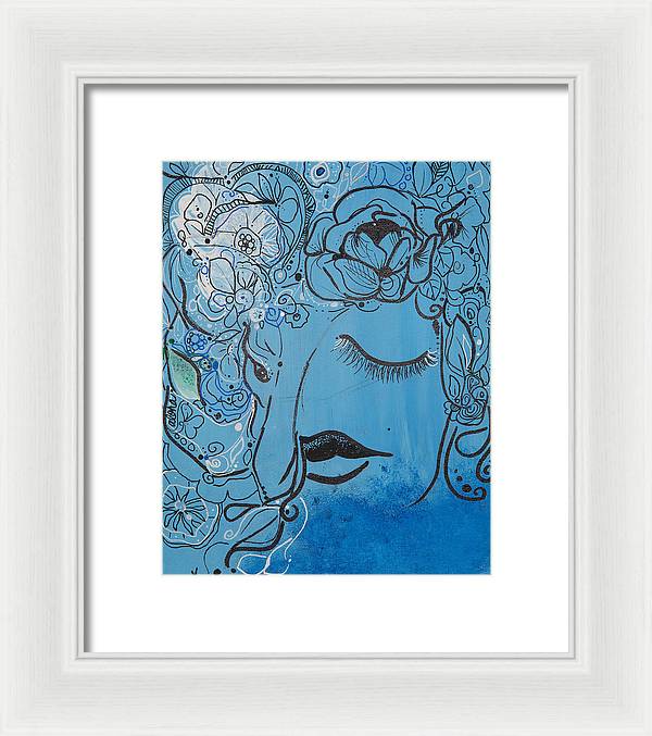 Aloha - Flower Head Collection  - Framed Print