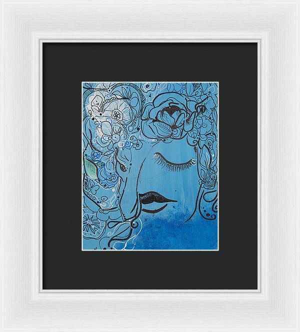 Aloha - Flower Head Collection  - Framed Print