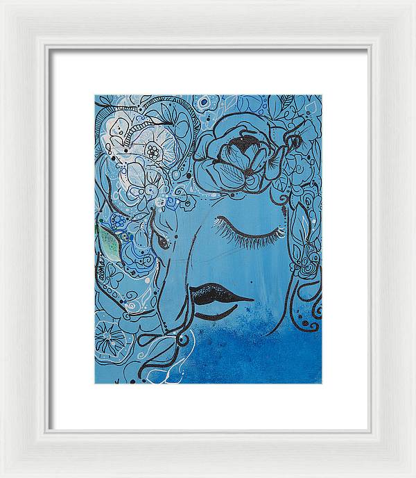 Aloha - Flower Head Collection  - Framed Print