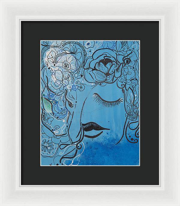 Aloha - Flower Head Collection  - Framed Print