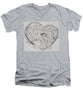 Asemic Hearts - Zentangle Collection - Men's V-Neck T-Shirt