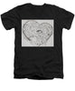Asemic Hearts - Zentangle Collection - Men's V-Neck T-Shirt