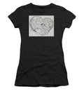 Asemic Hearts - Zentangle Collection - Women's T-Shirt