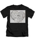 Asemic Hearts - Zentangle Collection - Kids T-Shirt