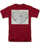 Asemic Hearts - Zentangle Collection - Men's T-Shirt  (Regular Fit)