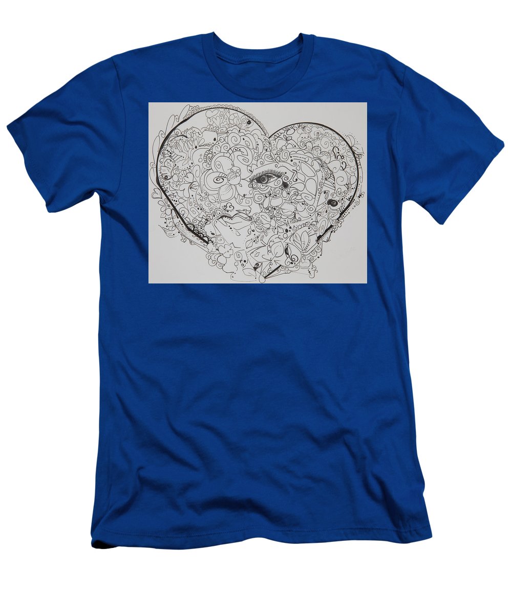 Asemic Hearts - Zentangle Collection - T-Shirt