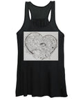 Asemic Hearts - Zentangle Collection - Women's Tank Top