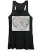 Asemic Hearts - Zentangle Collection - Women's Tank Top