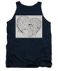 Asemic Hearts - Zentangle Collection - Tank Top