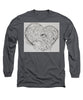 Asemic Hearts - Zentangle Collection - Long Sleeve T-Shirt