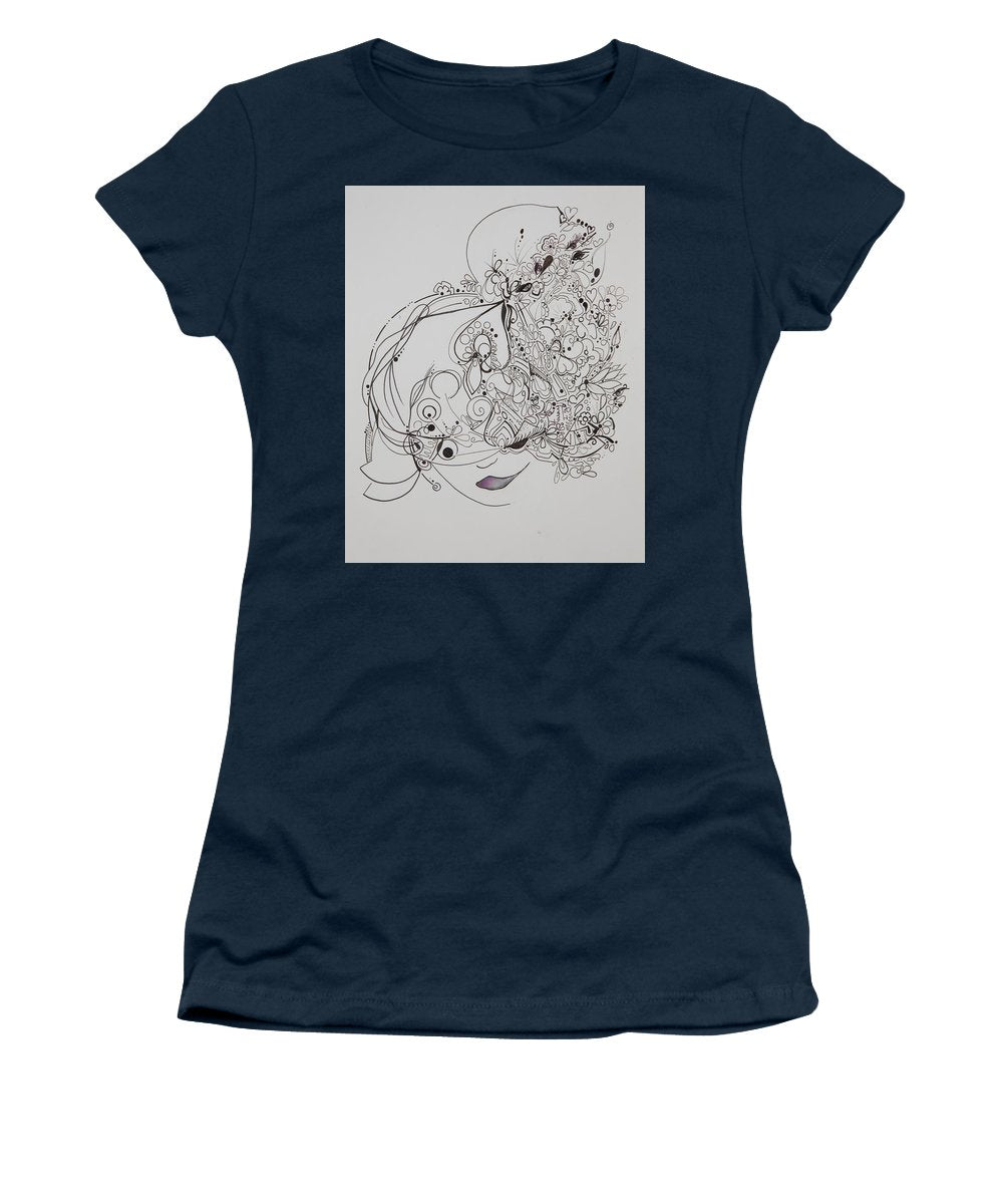 Away They Go - Zentangle Collection - Women's T-Shirt