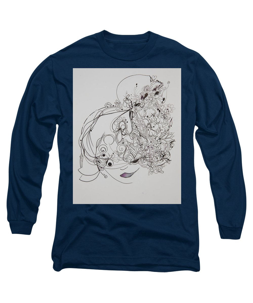 Away They Go - Zentangle Collection - Long Sleeve T-Shirt