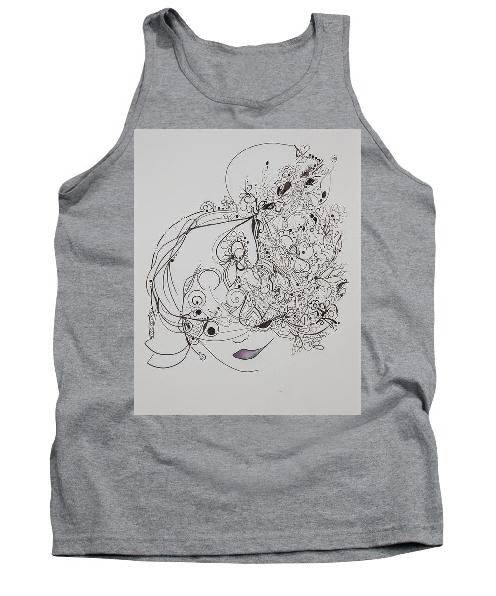 Away They Go - Zentangle Collection - Tank Top