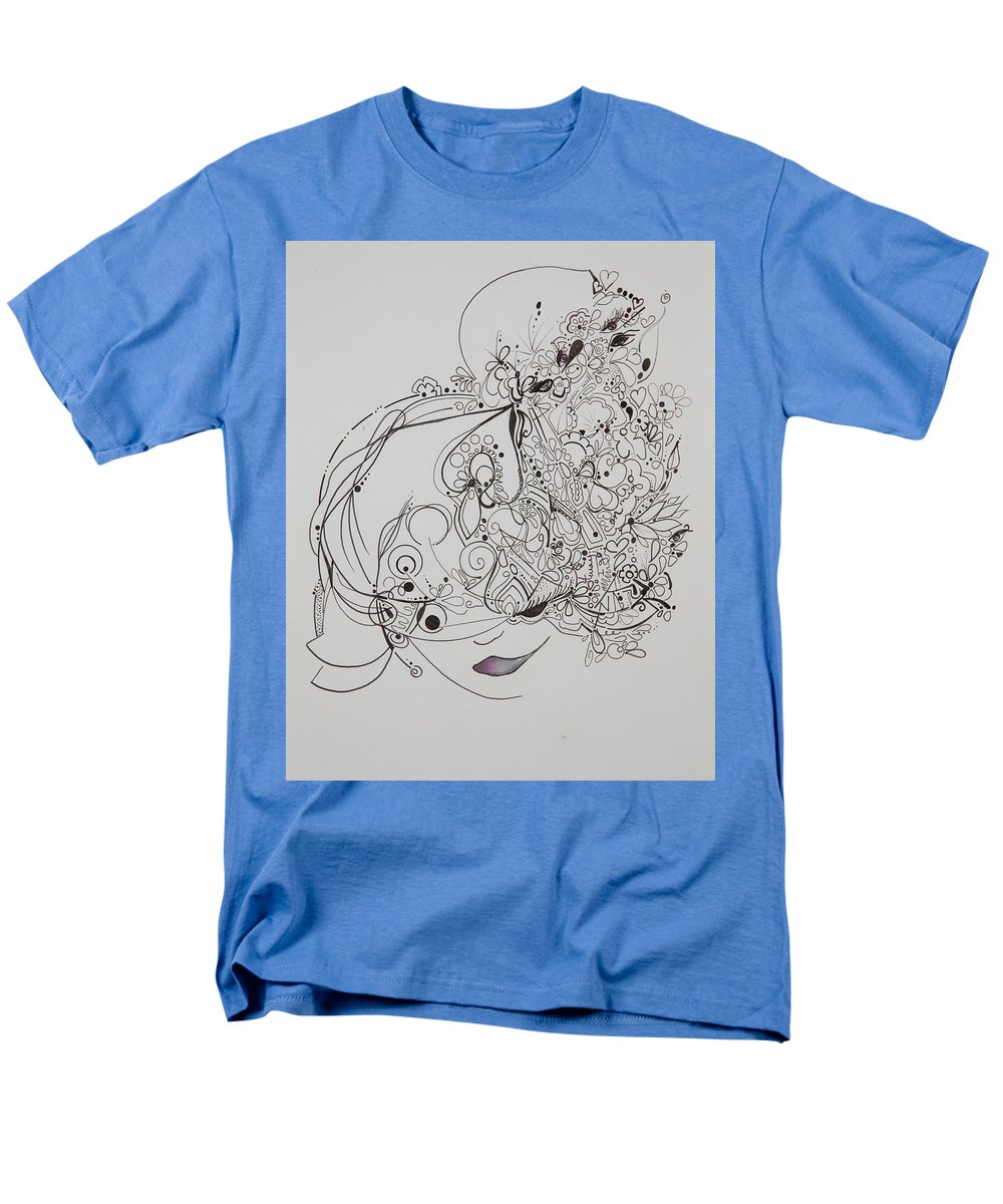 Away They Go - Zentangle Collection - Men's T-Shirt  (Regular Fit)