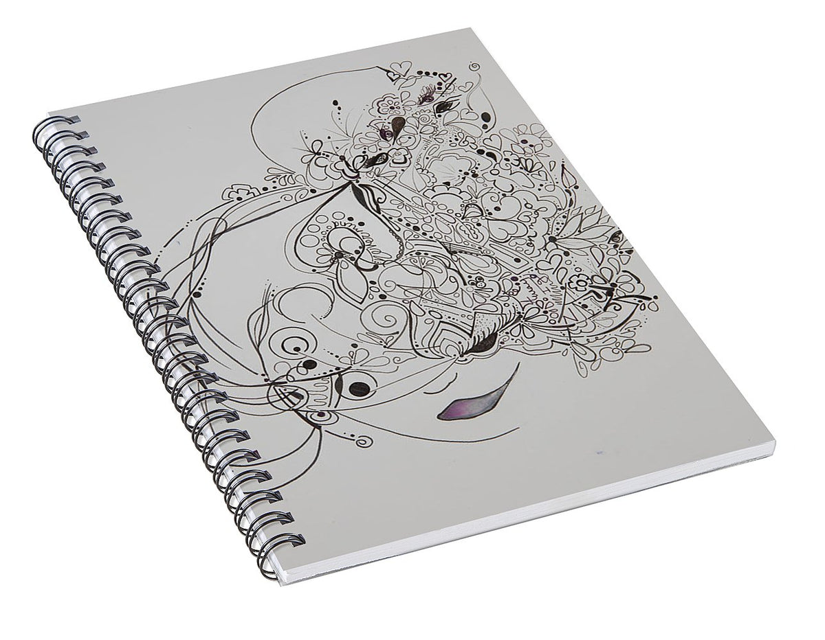 Away They Go - Zentangle Collection - Spiral Notebook