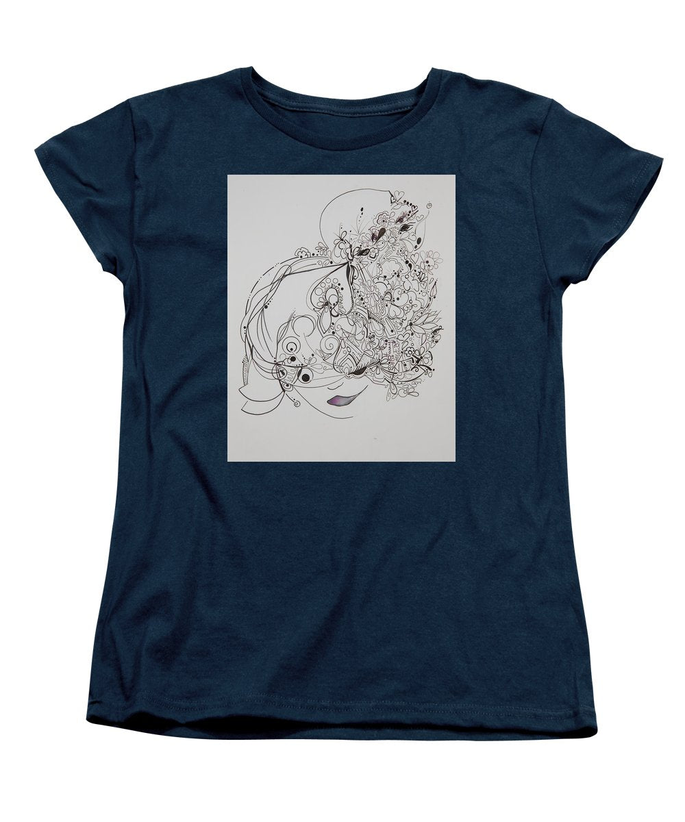 Away They Go - Zentangle Collection - Women's T-Shirt (Standard Fit)